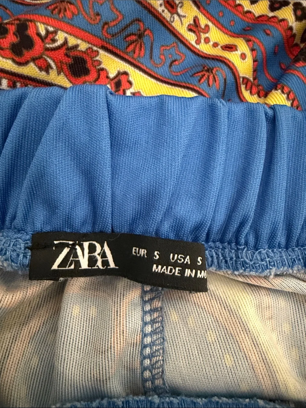Zara scarf slit